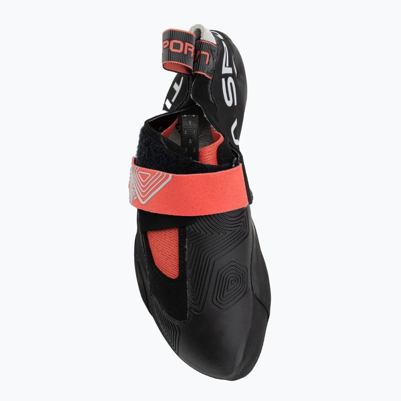 Buty wspinaczkowe damskie La Sportiva Theory hibiscus/black 5