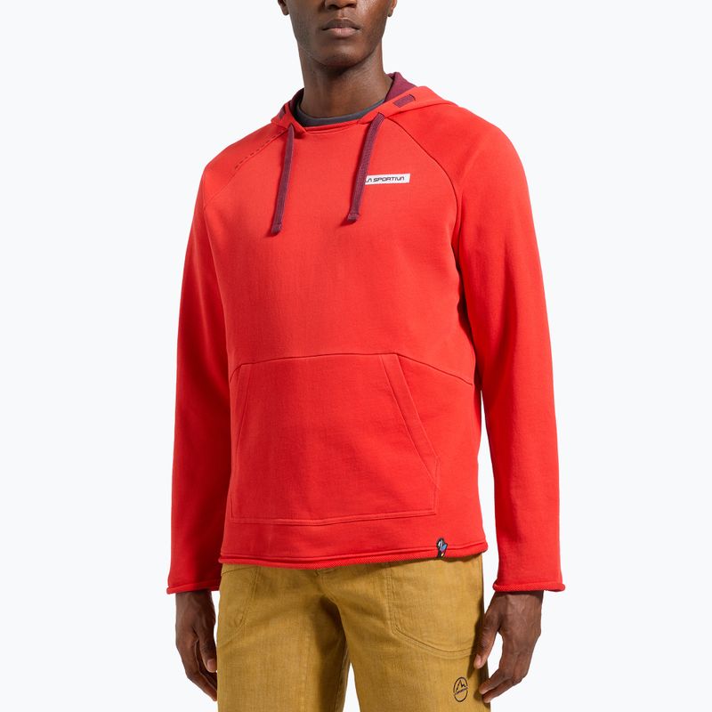 Bluza męska La Sportiva Telendos Hoody mountain red
