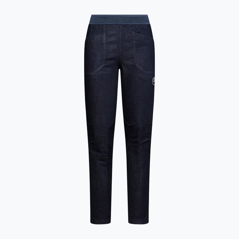 Spodnie wspinaczkowe damskie La Sportiva Cave Jeans denim/night sky 3