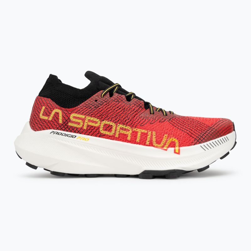 Buty do biegania męskie La Sportiva Prodigio Pro mountain red/yellow 2