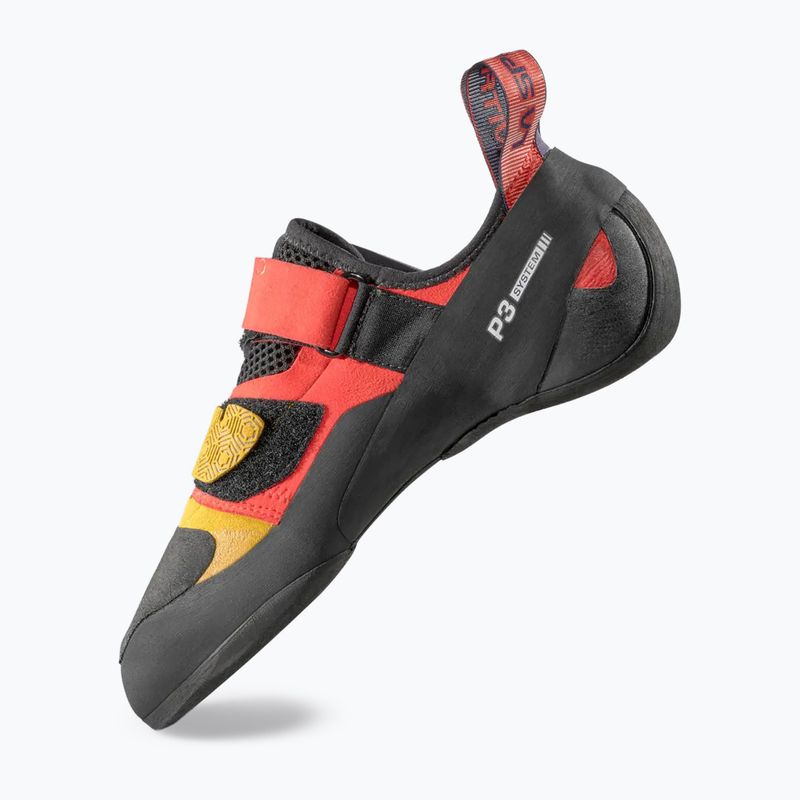 Buty wspinaczkowe męskie La Sportiva Kubo savana/mountain red 2