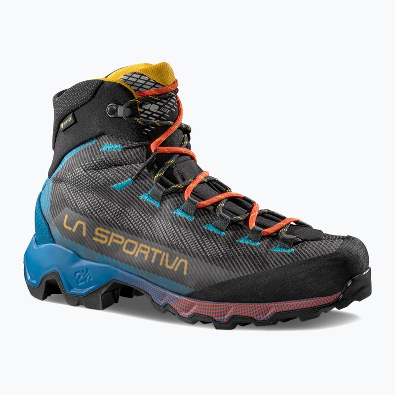 Buty trekkingowe męskie La Sportiva Aequilibrium Hike GTX S25 carbon/ tropic blue 8