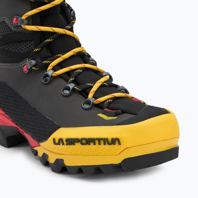 Buty wysokogórskie męskie La Sportiva Aequilibrium LT GTX black/yellow 7