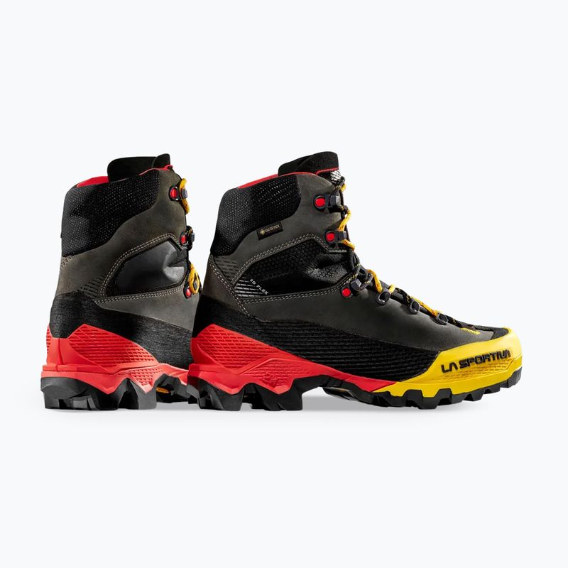 Buty wysokogórskie męskie La Sportiva Aequilibrium LT GTX black/yellow 11