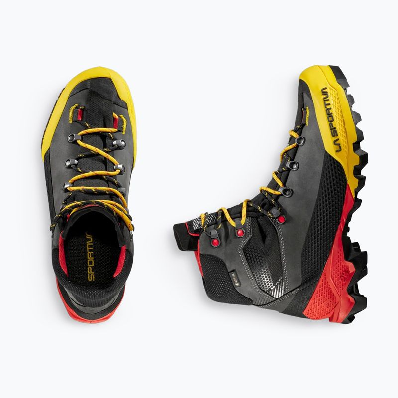 Buty wysokogórskie męskie La Sportiva Aequilibrium LT GTX black/yellow 13