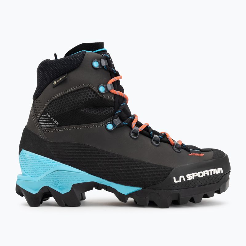 Buty wysokogórskie damskie La Sportiva Aequilibrium LT GTX black/hibiscus 2