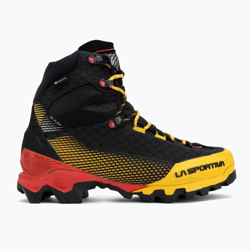 Buty wysokogórskie męskie La Sportiva Aequilibrium ST GTX black/yellow 2