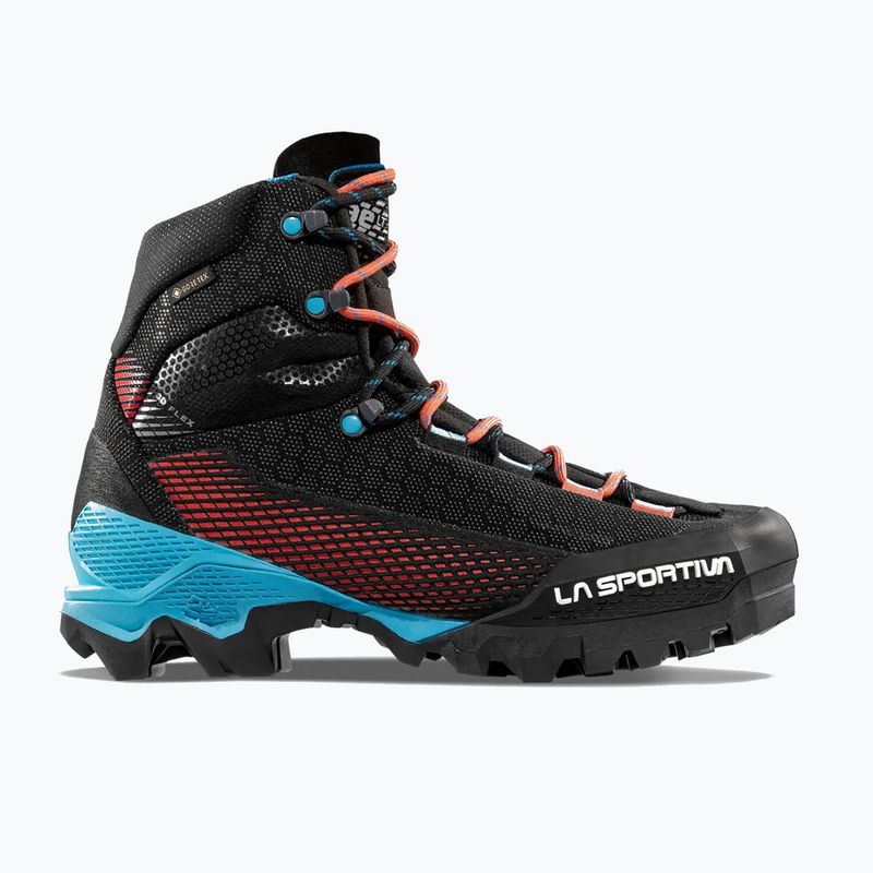 Buty wysokogórskie damskie La Sportiva Aequilibrium ST GTX black/hibiscus 9