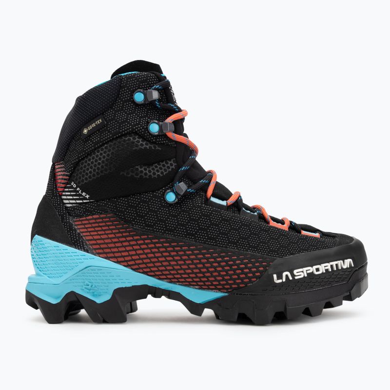 Buty wysokogórskie damskie La Sportiva Aequilibrium ST GTX black/hibiscus 2