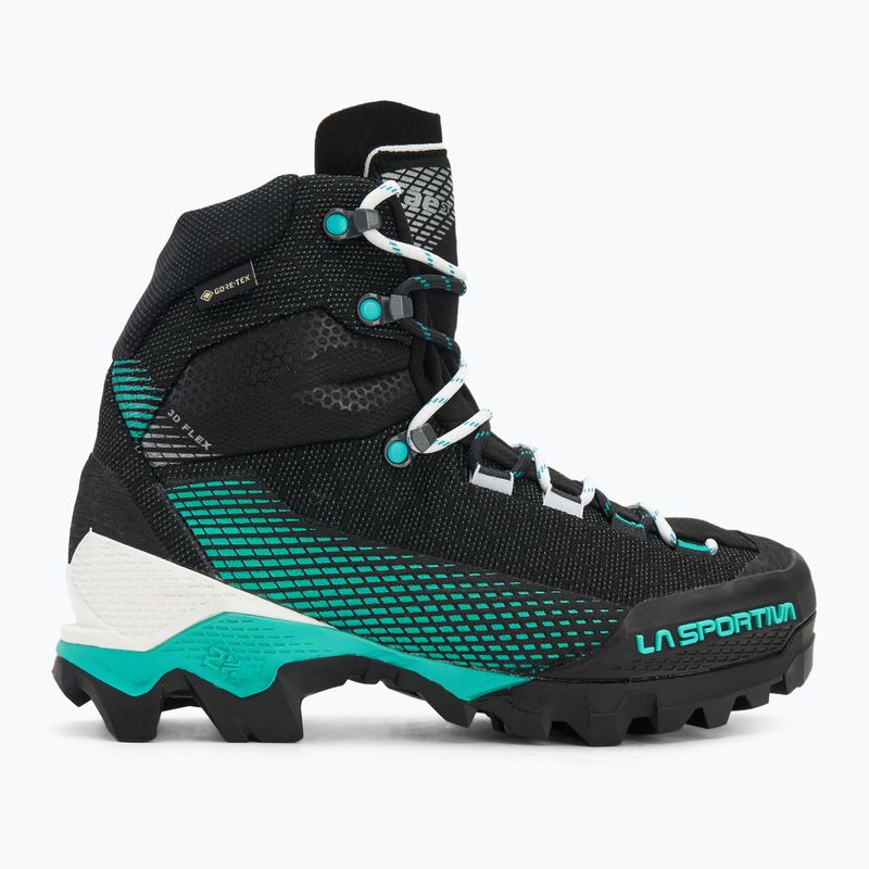 Buty wysokogórskie damskie La Sportiva Aequilibrium ST GTX black/aqua 2