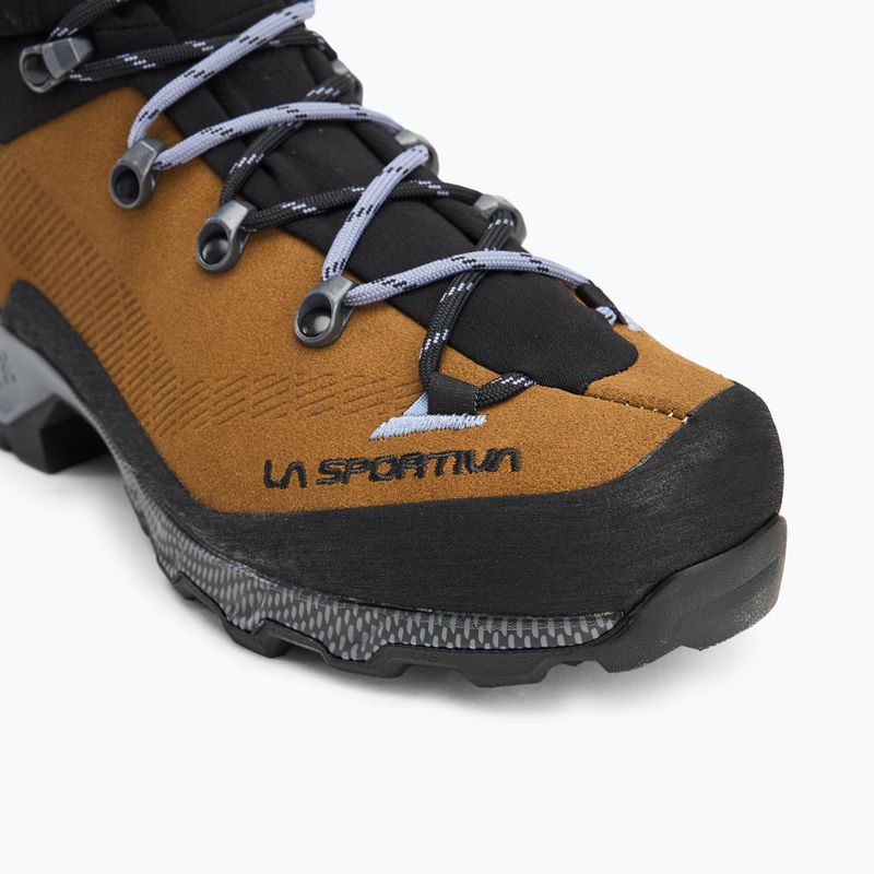 Buty trekkingowe damskie La Sportiva Aequilibrium Trek GTX coffee/ stone-blue 7