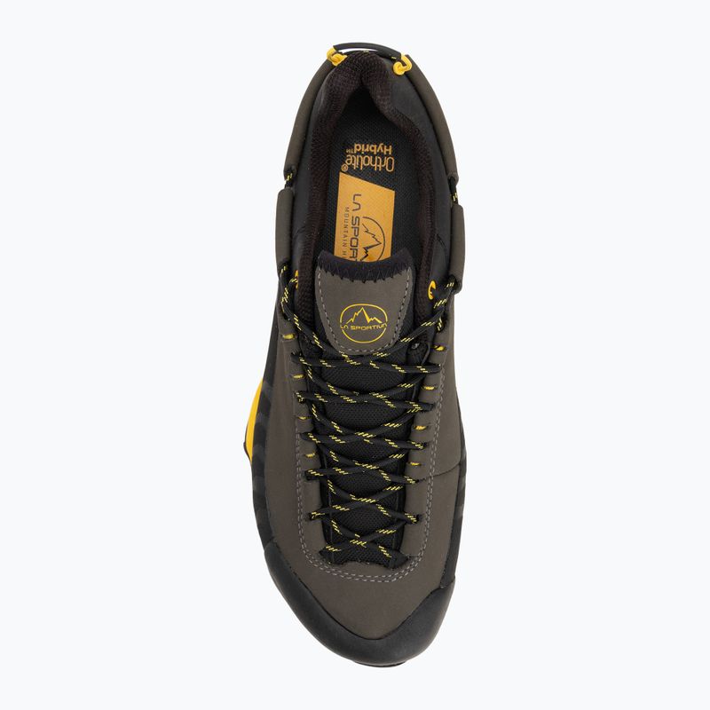 Buty podejściowe męskie La Sportiva TX5 Low GTX 2024 carbon/yellow 5