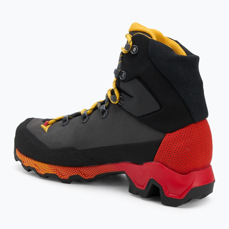 Buty trekkingowe męskie La Sportiva Aequilibrium Trek GTX carbon/yellow 3