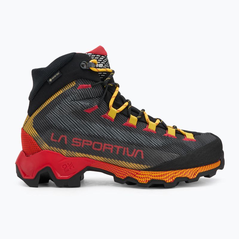 Buty trekkingowe męskie La Sportiva Aequilibrium Hike GTX carbon/yellow 2