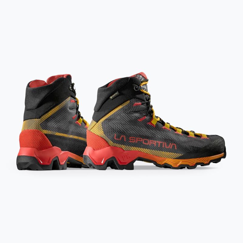 Buty trekkingowe męskie La Sportiva Aequilibrium Hike GTX carbon/yellow 11