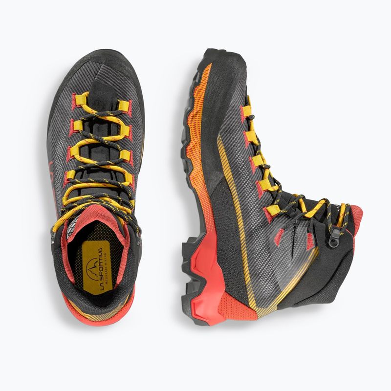 Buty trekkingowe męskie La Sportiva Aequilibrium Hike GTX carbon/yellow 13