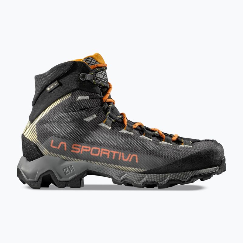 Buty trekkingowe męskie La Sportiva Aequalibrum Hike GTX carbon/papaya 2