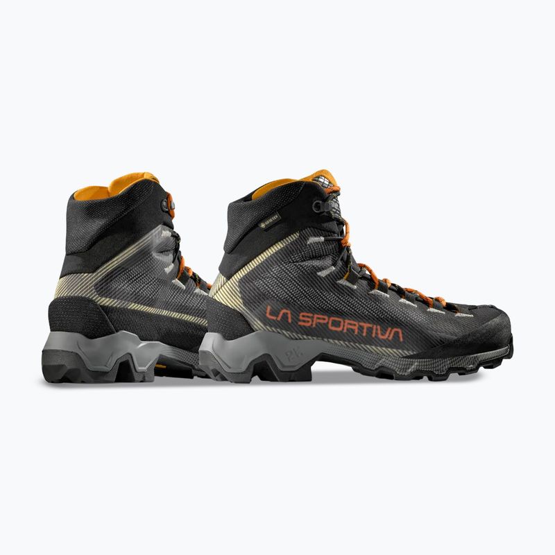 Buty trekkingowe męskie La Sportiva Aequalibrum Hike GTX carbon/papaya 3