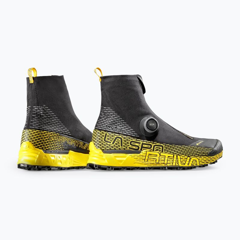 Buty do biegania męskie La Sportiva Cyklon Cross GTX black/yellow 15