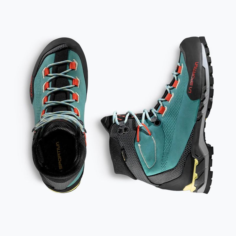 Buty wysokogórskie damskie La Sportiva Trango Tech Leather GTX juniper/zest 6