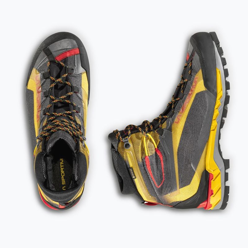 Buty trekkingowe męskie La Sportiva Trango Tech GTX black/yellow 8