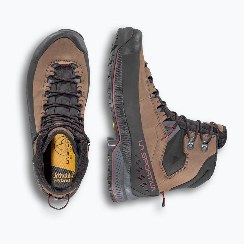 Buty trekkingowe męskie La Sportiva TX5 Evo Mid GTX mocha/redwood 7