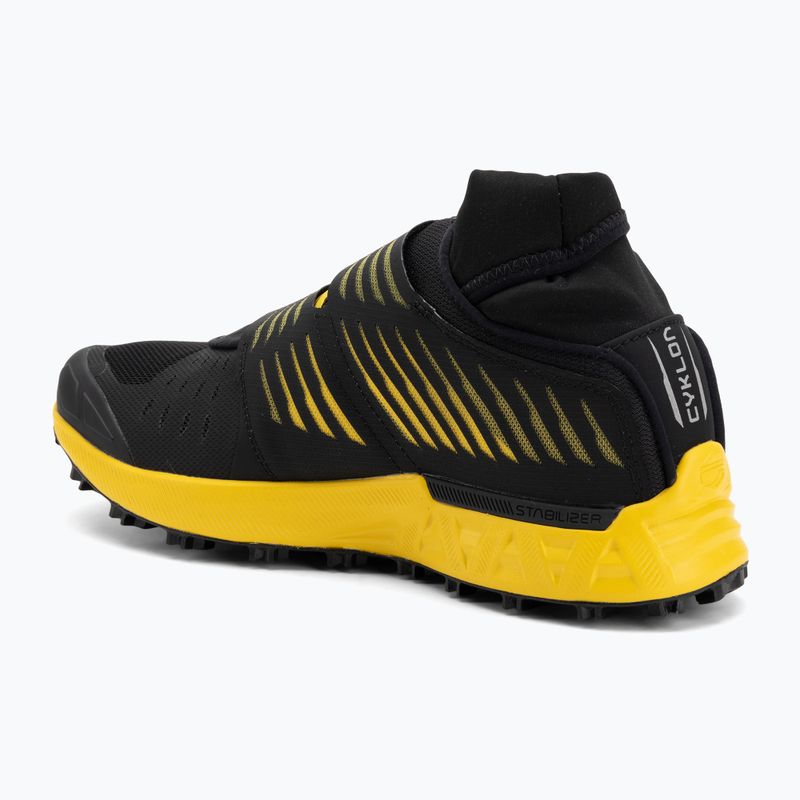 Buty do biegania męskie La Sportiva Cyklon black/yellow 3