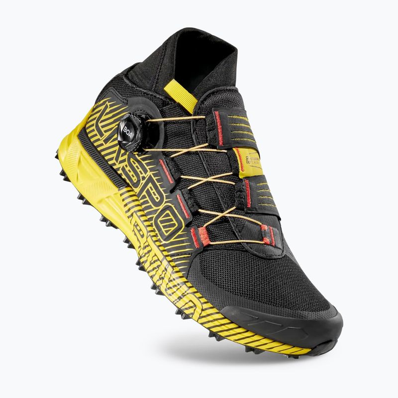 Buty do biegania męskie La Sportiva Cyklon black/yellow 10