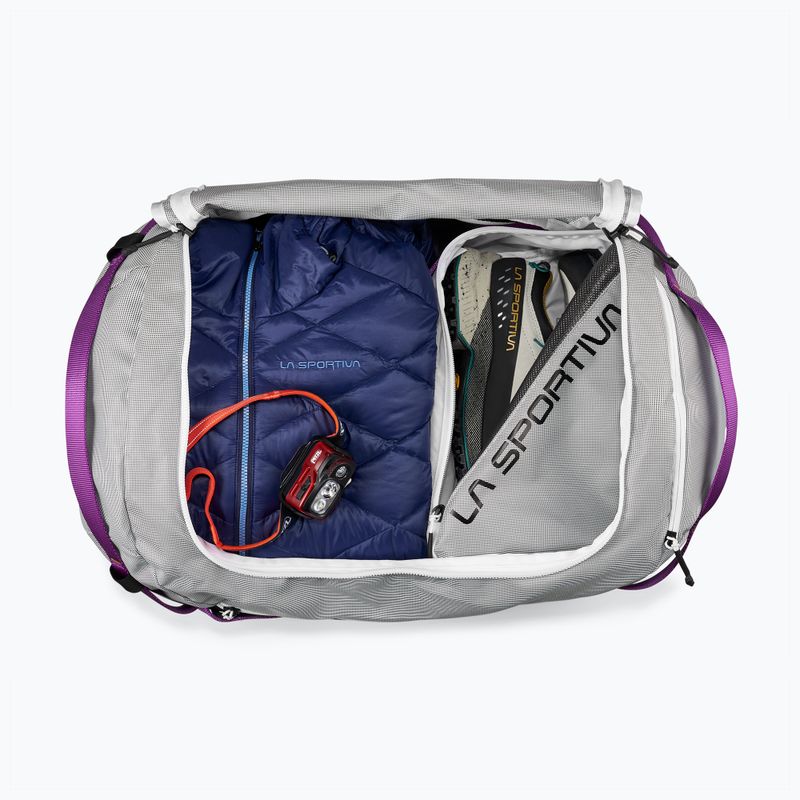 Torba podróżna La Sportiva Nomad Duffel 40 l chalk/black 4