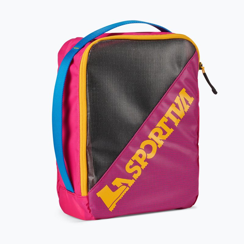 Torba podróżna La Sportiva Nomad Duffel 40 l fucsia/giallo 6