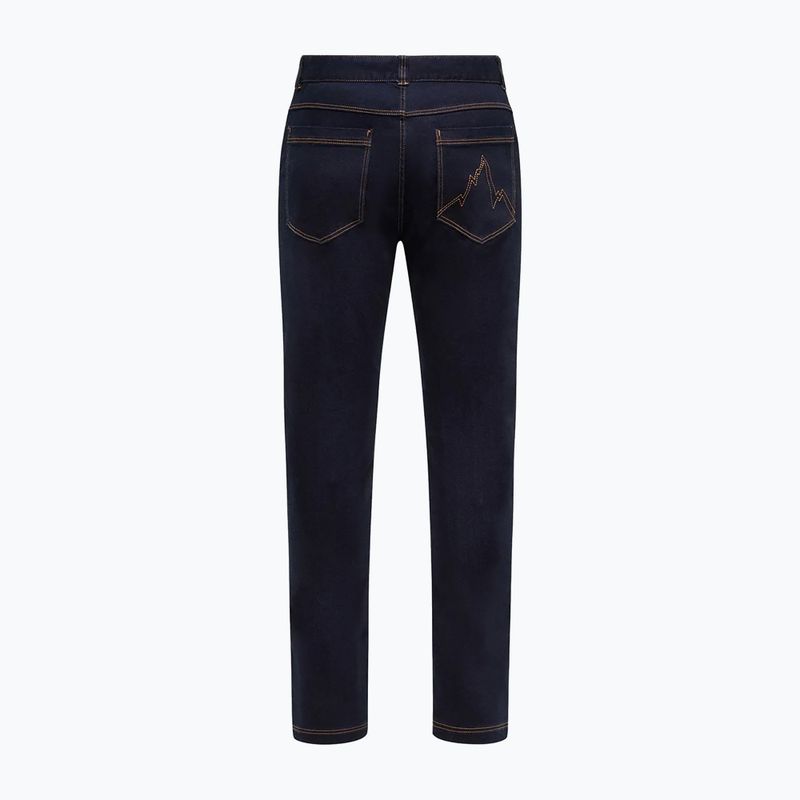 Spodnie wspinaczkowe damskie La Sportiva Eldo Jeans 2.0 jeans/deep sea 2
