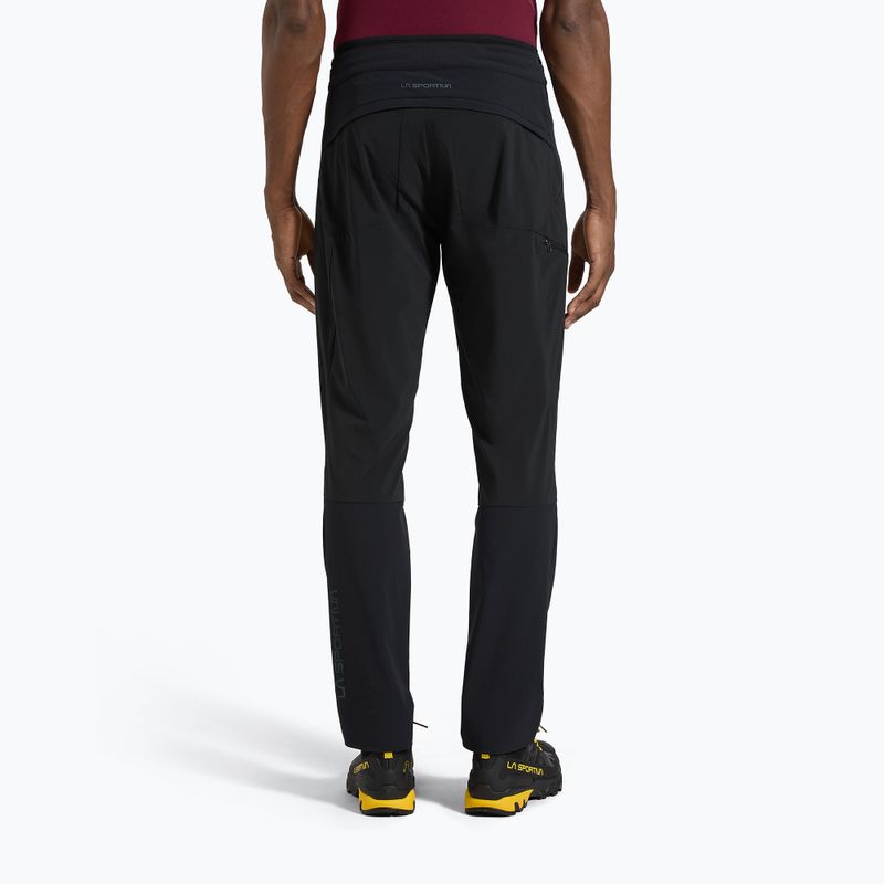 Spodnie trekkingowe męskie La Sportiva Monument black/onyx 2