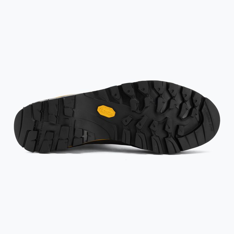 Buty wysokogórskie męskie La Sportiva Trango Tech Leather GTX black/yellow 4
