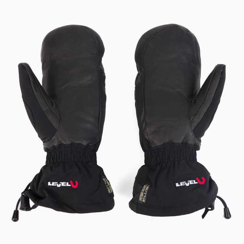 Rękawice snowboardowe męskie Level Yeti Mitt black 2