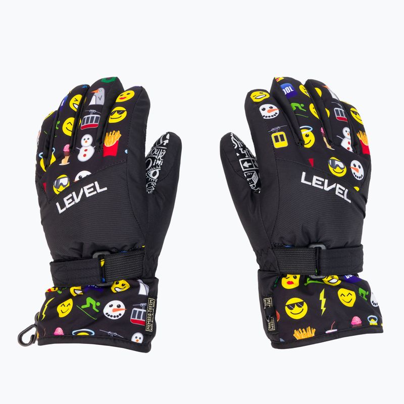Rękawice narciarskie dziecięce Level Junior dark 3