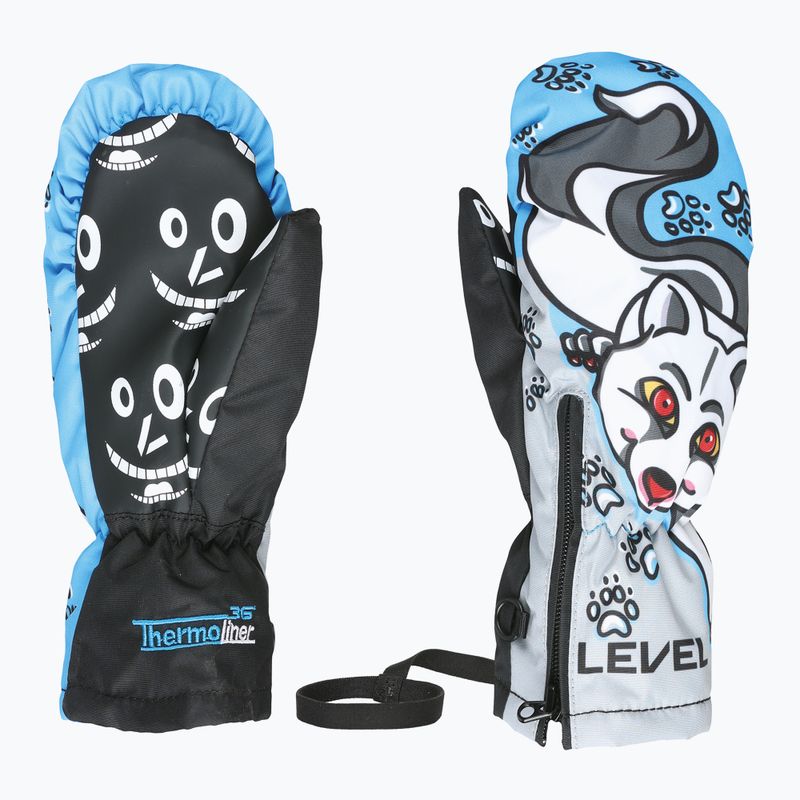 Rękawice narciarskie dziecięce Level Lucky Mitt navy/grey