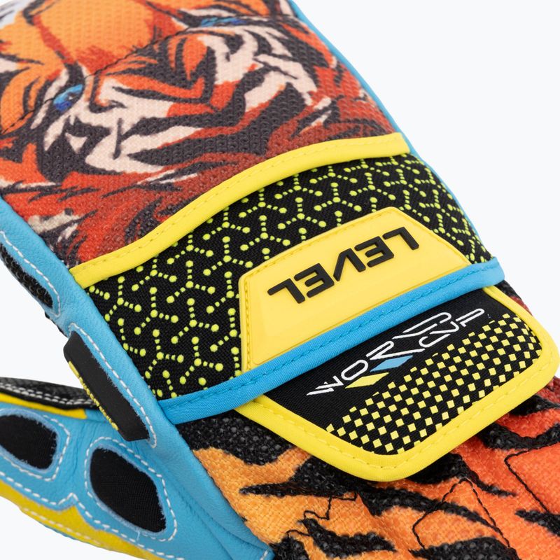 Rękawice narciarskie dziecięce Level Worldcup Jr Cf Mitt orange 4