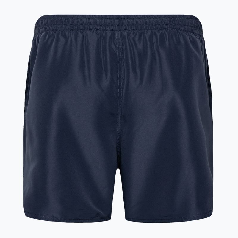 Szorty kąpielowe męskie EA7 Emporio Armani Water Reactive Monogram Boxer blu navy 2