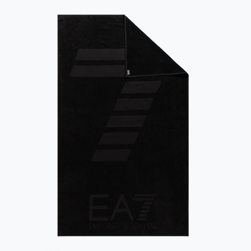 Ręcznik EA7 Emporio Armani Water Sports Big 7 nero