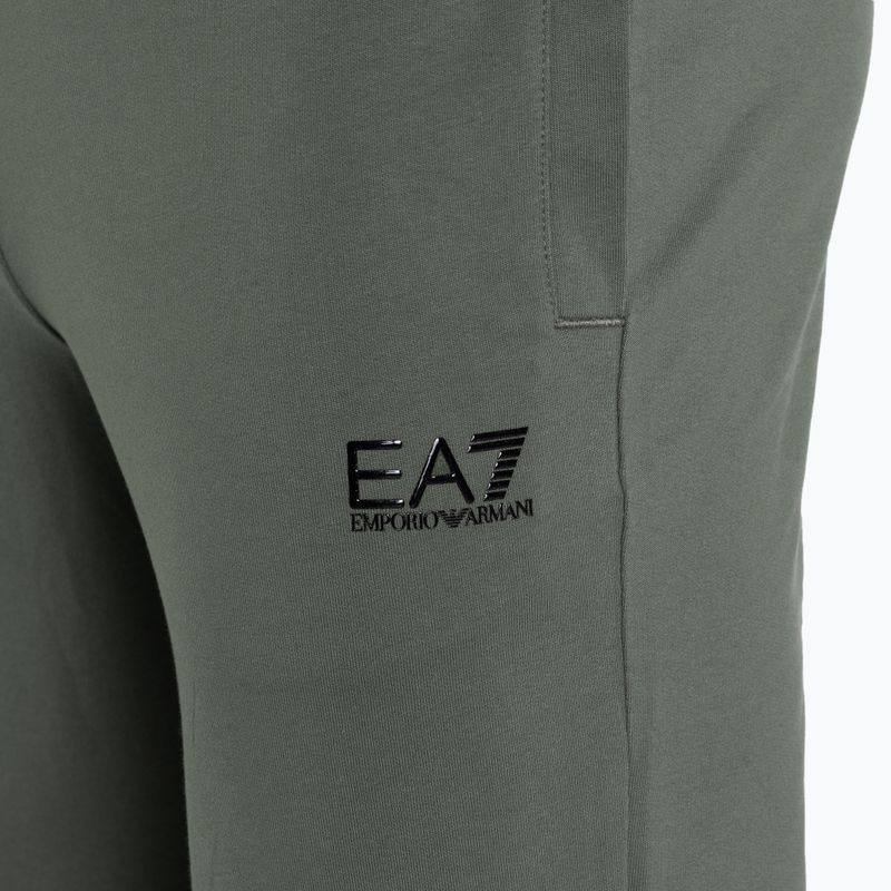 Spodnie męskie EA7 Emporio Armani Train Core ID Coft Slim beetle 3