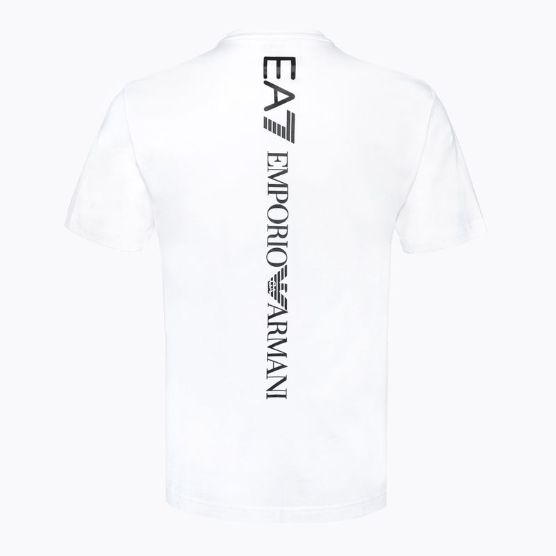 Koszulka męska EA7 Emporio Armani Train Series Extended Logo white 2