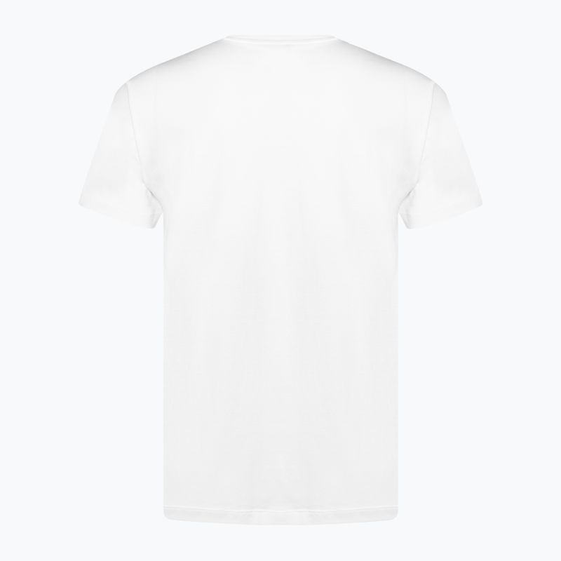 Koszulka męska EA7 Emporio Armani Train Gold Label Tee Pima Big Logo white 2