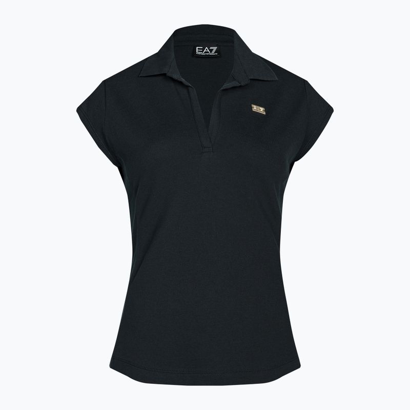 Koszulka polo damska EA7 Emporio Armani Train Costa Smeralda navy blue