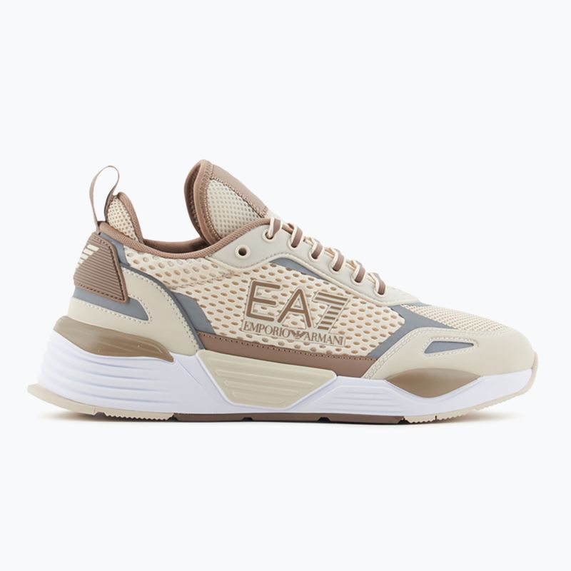 Buty EA7 Emporio Armani Ace Runner Mesh whitecap grey/ portabella 9
