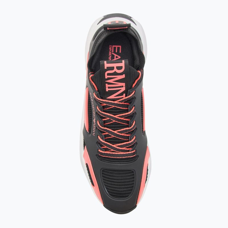 Buty EA7 Emporio Armani Infinity Cage black/ fiery coral 5