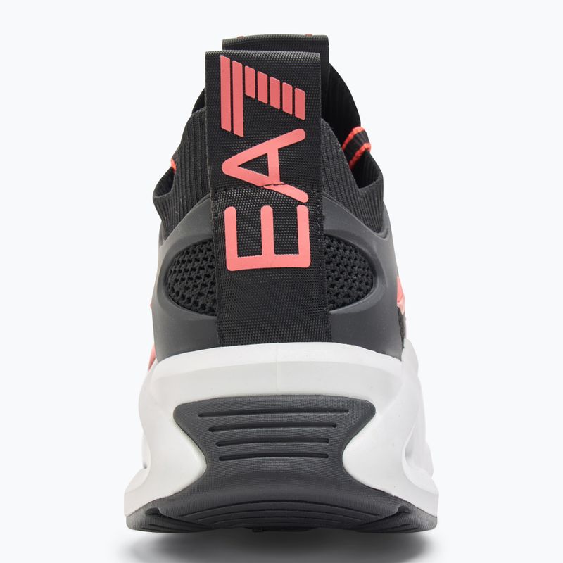 Buty EA7 Emporio Armani Infinity Cage black/ fiery coral 6