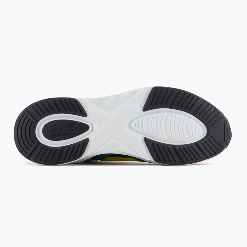 Buty EA7 Emporio Armani Infinity Cage black/ evergreen/ orange fluo 11