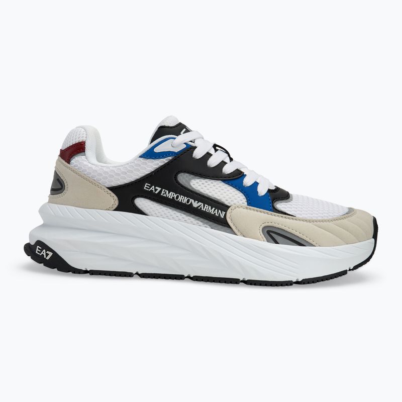 Buty EA7 Emporio Armani Crusher Sonic Mix white/ black/ lapis blue/ syrah 2