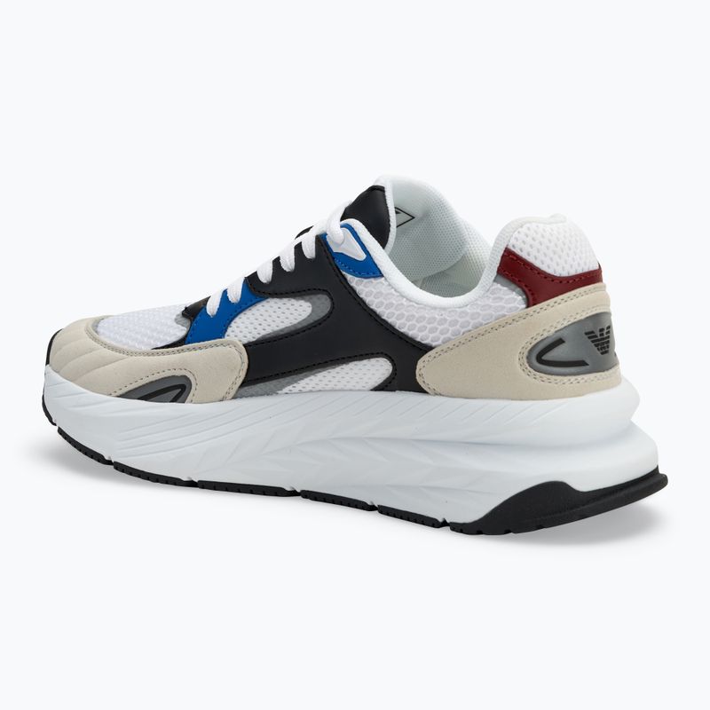 Buty EA7 Emporio Armani Crusher Sonic Mix white/ black/ lapis blue/ syrah 3