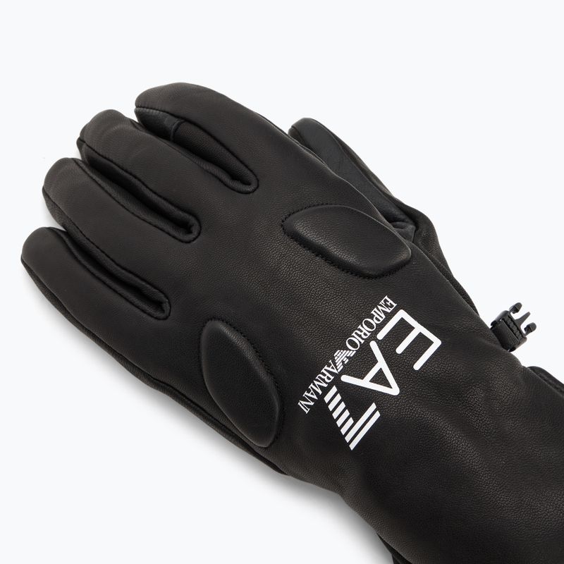 Rękawice narciarskie męskie EA7 Emporio Armani Ski Technical no rings black 4